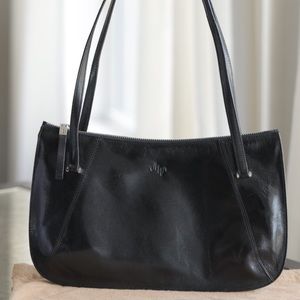 Monsac Leather Shoulder Bag